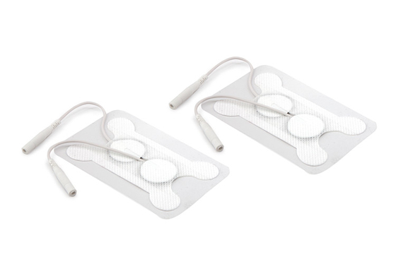 50*85mm Exercise Non Woven Button Swallow Electrodes