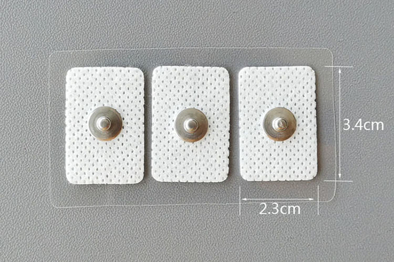 ポリウレタン3.9mm 2.3cm*3.4cm ECG電極のパッド