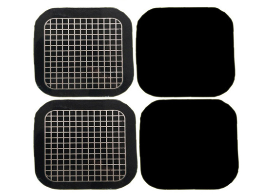 3pcsは100*100mmの腹部のゲルの電極のパッドを置いた